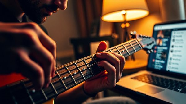 Les meilleurs cours de guitare en ligne : votre guide pratique